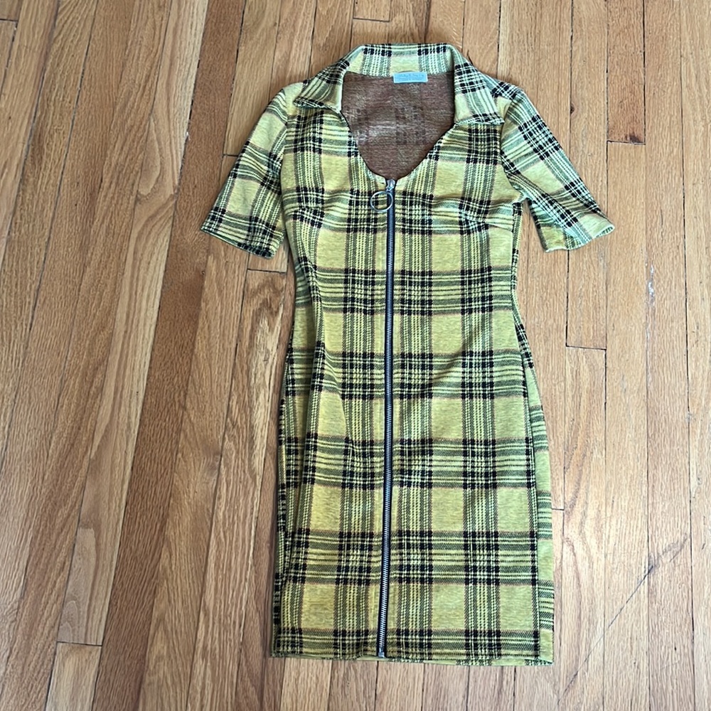 90s style mini dress